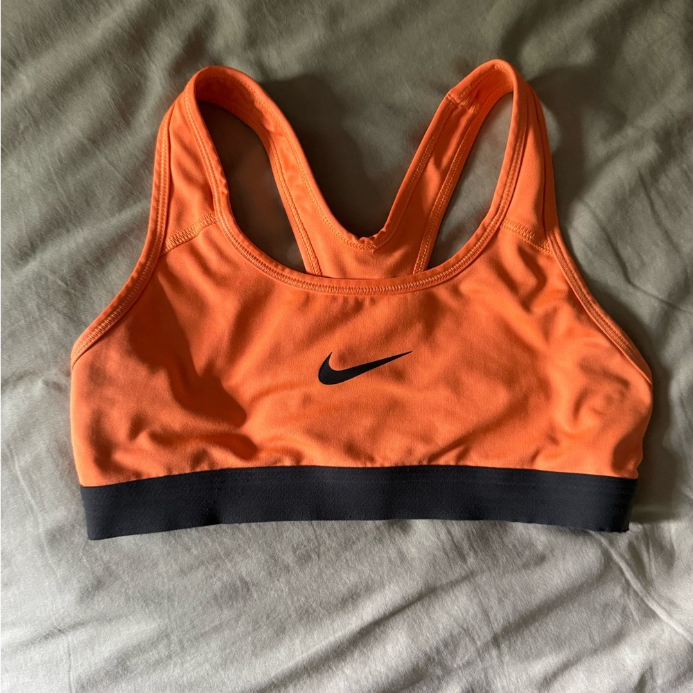 Nike Women's Orange Sports Bra